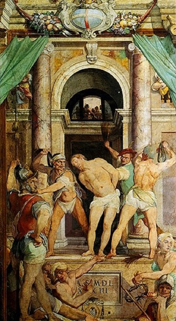 zuccari-federico-flagellazione-affresco.roma-santa-maria-annunciata