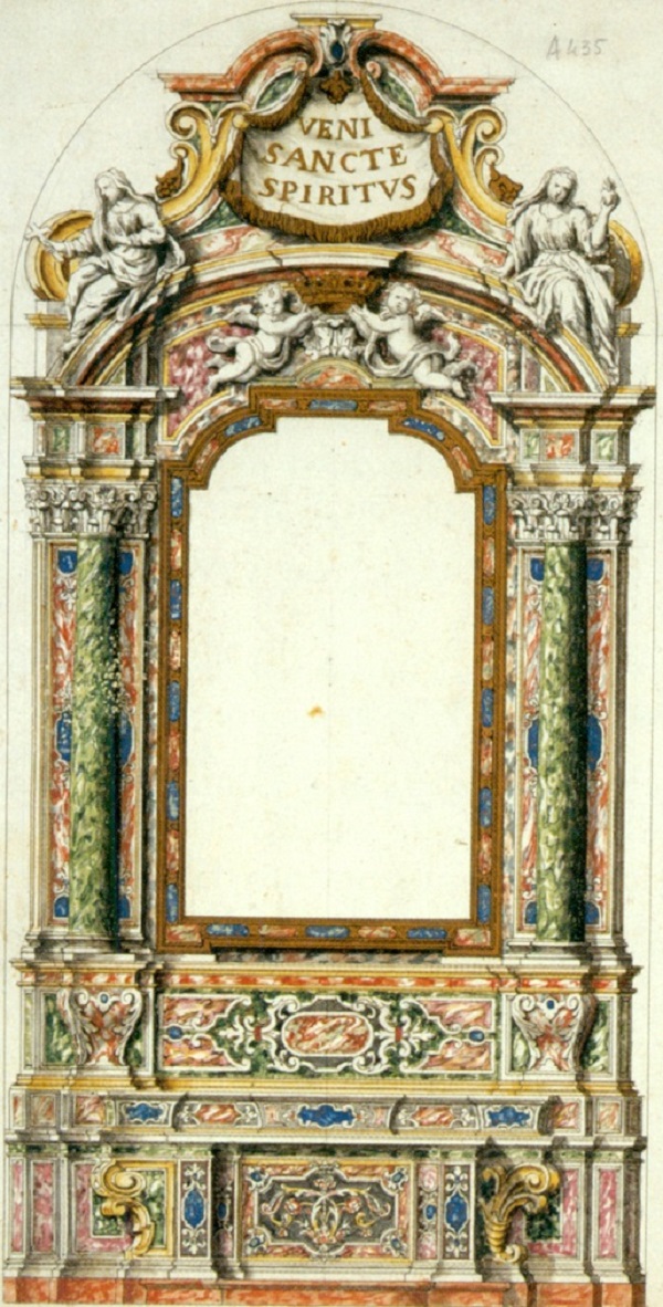 gian-battista-caniana-altare-spirito-santo-basilica-alzano-lombardo-disegno-rovetta-archivio-fondazione-fantoni