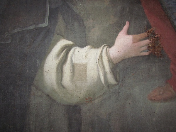 restauro-dipinto-anonimo-santa-rosa-da-lima-lombardia-xvii-secolo-lonate-ceppino-santi-pietro-e-paolo