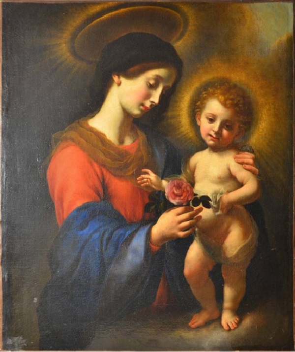 carlo-dolci-madonna-della-rosa-1630-luce-diffusa