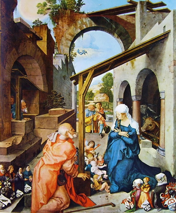 albrecht-dürer-natività-pala-paumgartner-1502-1504-monaco-di-baviera-alte-pinakoteck