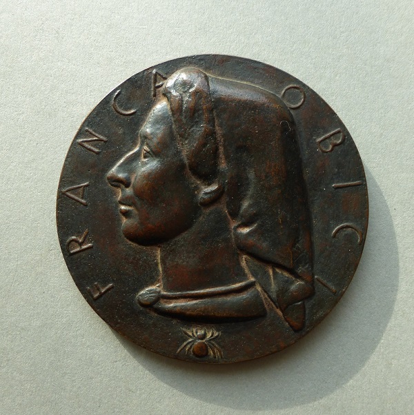 federigo-papi-ritratto-franca-obici-medaglia-lorioli-1952