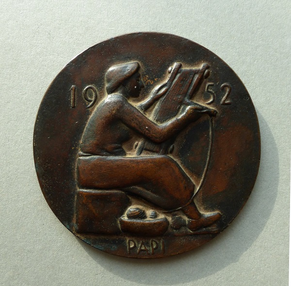federigo-papi-ritratto-franca-obici-medaglia-lorioli-1952