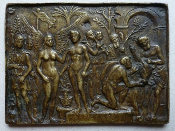 andrea-briosco-riccio-rinascita-natura-trionfo-eroe-placchetta-bronzo-xvi-secolo