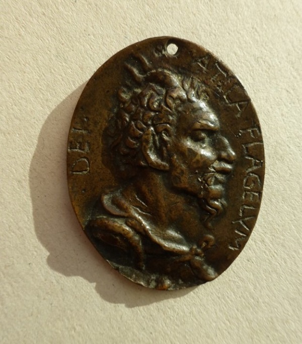 testa-di-attila-placchetta-bronzo-italia-xvi-secolo
