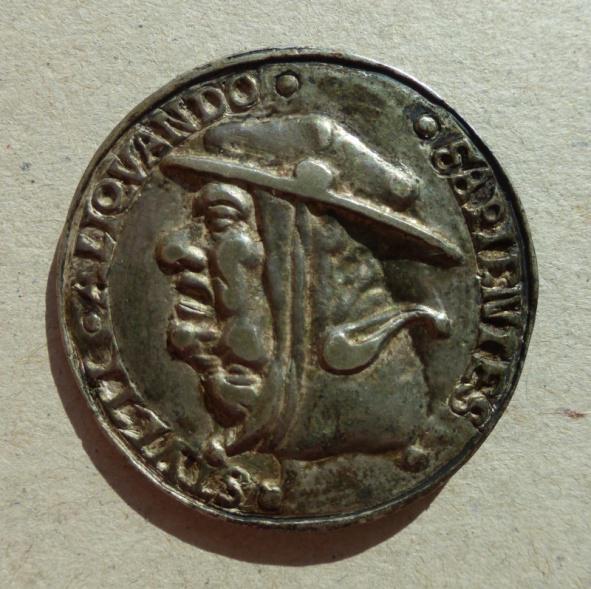 papa-demonio-666-cardinale-pagliaccio-medaglia-argento-roma-xvi-secolo