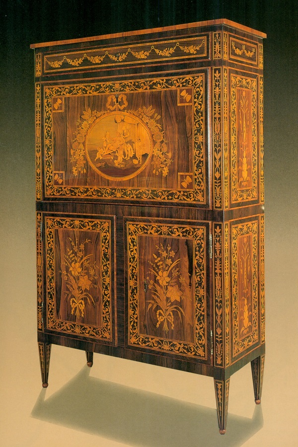 secretaire-intarsiato-neoclassico-lombardo-cassina