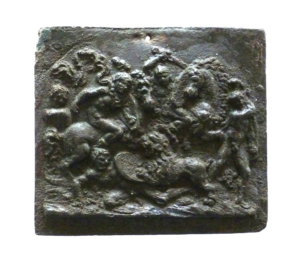 plachetta-caccia-al-leone-peltro-zinco-galeazzo-mandella-moderno-xv-secolo