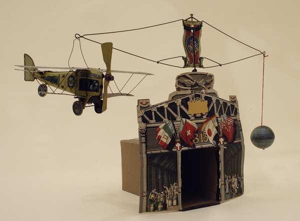 giostra-aereo-giocattolo-latta-cardini-omegna-1921-1930