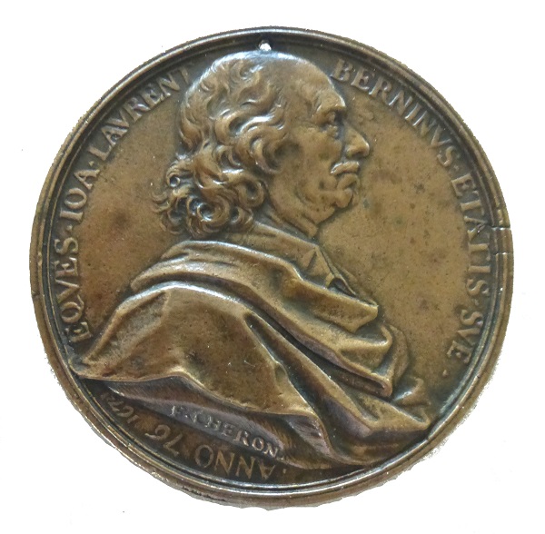 lorenzo-bernini-medaglia-bronzo-françois-cheron-francia-1764