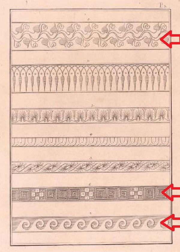 Figura 2a. Tavola n. 33 tratta da Collection of Engravings from ancient vases…