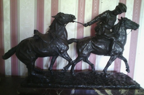 angiolo-malavolti-soldati-cavallo-bronzo