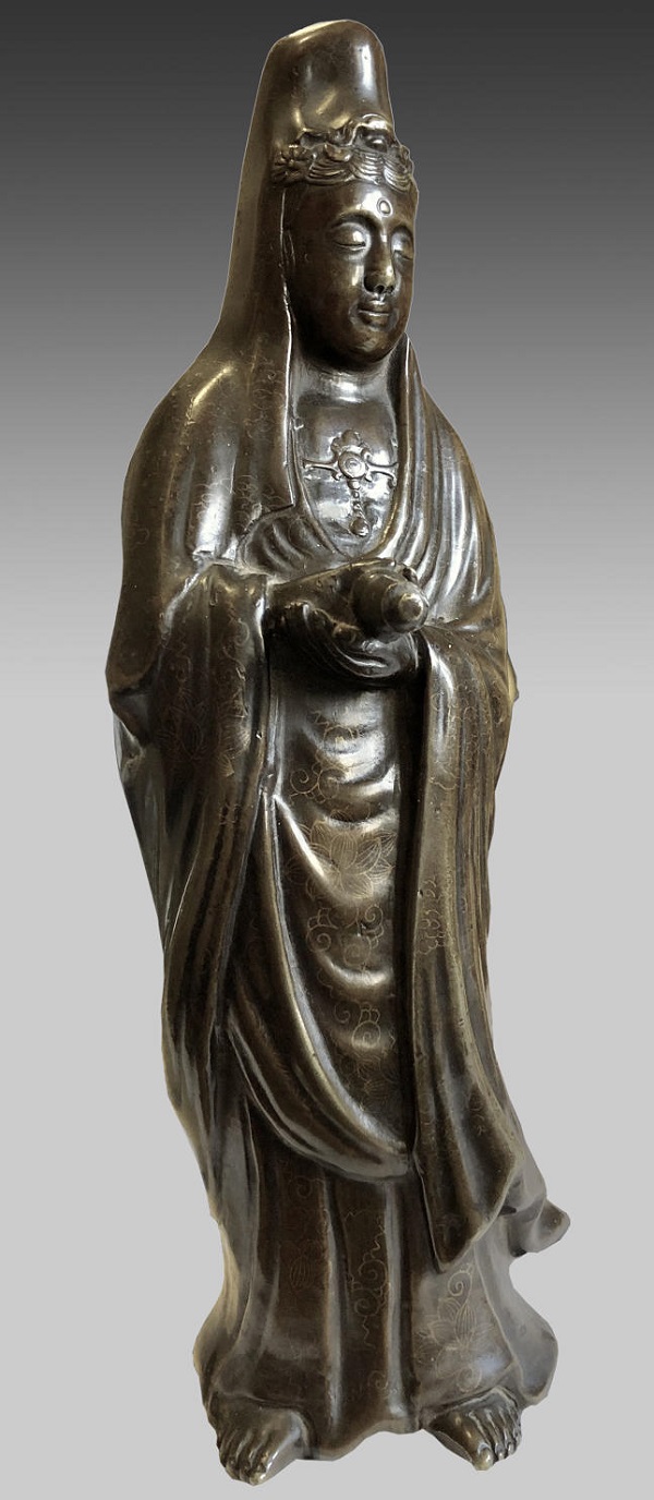 guanyin-bronzo-cina-xviii-xis-secolo