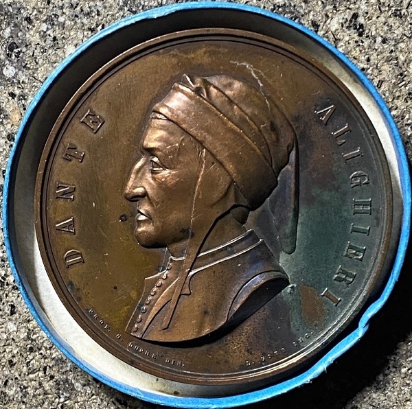 giovanni-duprè-luigi-gori-dante-alighieri-medaglia-bronzo-1865