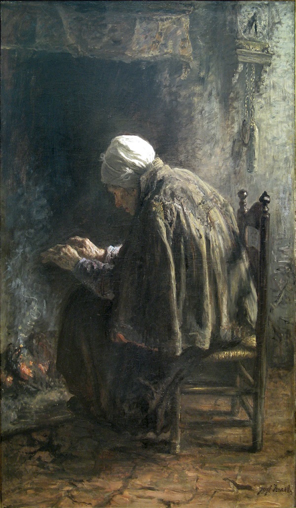 jozef-israëls-quando-uno-invecchia-1878-olio-su-tela-l’aia-kunstmuseum