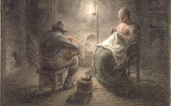 jean-françois-millet-sera-d’inverno-1867-pastello-boston-museum-of-fine-arts