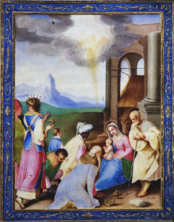 valerio-mariani-adorazione-dei magi-miniatura-1621-firenze-palazzo-pitti