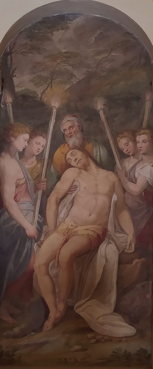 federico-zuccari-cristo-in-pietà-con-angeli-affresco-caprarola-palazzo-farnese